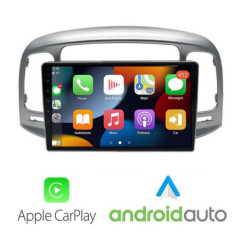 Sistem Multimedia MP5 Hyundai Accent 2006-2012 J-ACCENT Carplay Android Auto Radio Camera USB