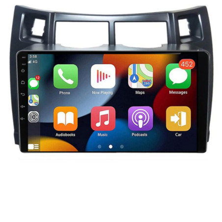 Sistem Multimedia MP5 Toyota Yaris 2008-2011 J-YARIS08 Carplay Android Auto Radio Camera USB