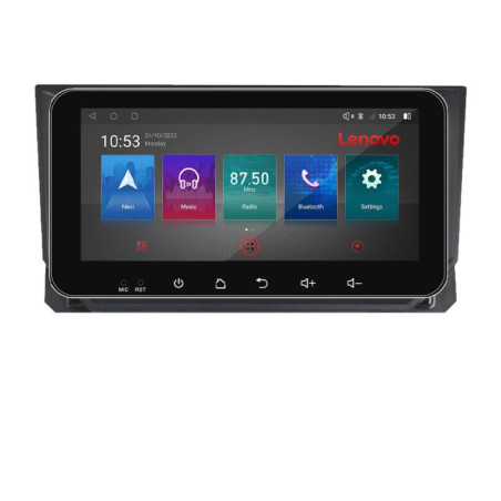Navigatie dedicata Seat Arona Android radio gps internet 4+64 Lenovo ecran 10.33"  kit-arona+EDT-E209v2