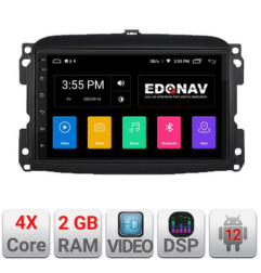 Navigatie dedicata Fiat 500L 2012-2017 A-500L 2+16 GB Android Waze USB Navigatie  Internet Youtube Radio