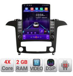 Navigatie dedicata Ford S-Max 2008-2012 K-003 ecran tip TESLA 9.7" cu Android Radio Bluetooth Internet GPS WIFI 2+32 DSP Quad C