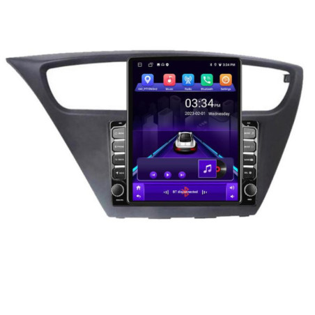Navigatie dedicata Honda Civic 2012-2016 K-civic ecran tip TESLA 9.7" cu Android Radio Bluetooth Internet GPS WIFI 2+32 DSP Qua