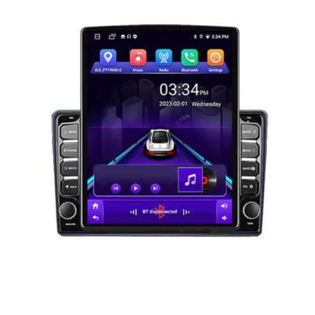 Navigatie dedicata Citroen C3 2018-  ecran tip TESLA 9.7" cu Android Radio Bluetooth Internet GPS WIFI 2+32 DSP Quad Core