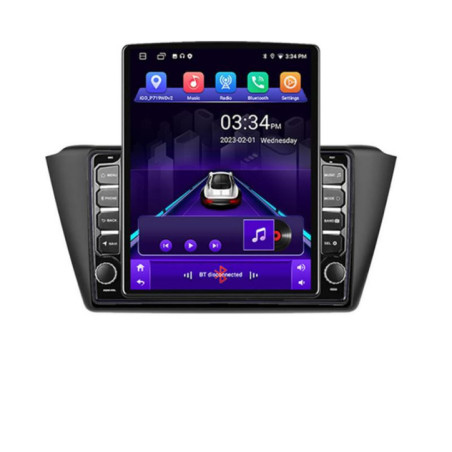 Navigatie dedicata Skoda Fabia 2015- K-541 ecran tip TESLA 9.7" cu Android Radio Bluetooth Internet GPS WIFI 2+32 DSP Quad Core