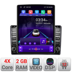 Navigatie dedicata Fiat 500L 2012-2017 K-500L ecran tip TESLA 9.7" cu Android Radio Bluetooth Internet GPS WIFI 2+32 DSP Quad C