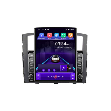 Navigatie dedicata Mitsubishi Pajero K-452 ecran tip TESLA 9.7" cu Android Radio Bluetooth Internet GPS WIFI 2+32 DSP Quad Core