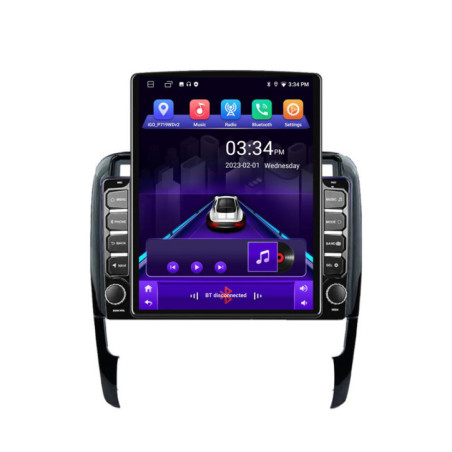 Navigatie dedicata Porsche Cayenne 2002-2011 K-443 ecran tip TESLA 9.7" cu Android Radio Bluetooth Internet GPS WIFI 2+32 DSP Q