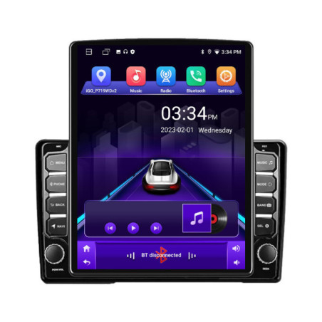 Navigatie dedicata Peugeot 308 2013-2018 K-308 ecran tip TESLA 9.7" cu Android Radio Bluetooth Internet GPS WIFI 2+32 DSP Quad
