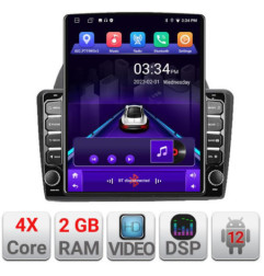 Navigatie dedicata Ford Fiesta K-256 ecran tip TESLA 9.7" cu Android Radio Bluetooth Internet GPS WIFI 2+32 DSP Quad Core