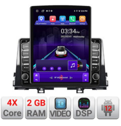 Navigatie dedicata Kia Picanto 2016- K-2217 ecran tip TESLA 9.7" cu Android Radio Bluetooth Internet GPS WIFI 2+32 DSP Quad Cor