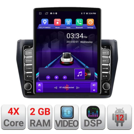 Navigatie dedicata Suzuki Swift 2017- K-2179 ecran tip TESLA 9.7" cu Android Radio Bluetooth Internet GPS WIFI 2+32 DSP Quad Co