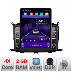 Navigatie dedicata Kia Carens 2013-2018 K-2023 ecran tip TESLA 9.7" cu Android Radio Bluetooth Internet GPS WIFI 2+32 DSP Quad