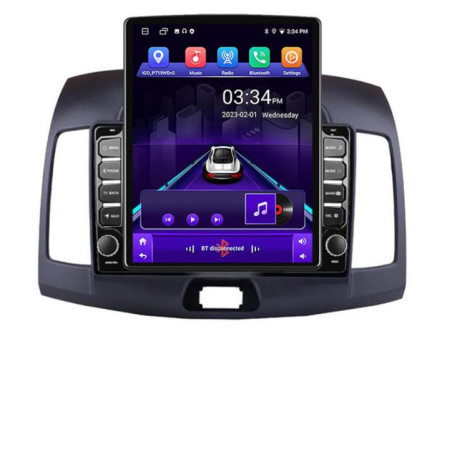 Navigatie dedicata Hyundai Elantra 2007-2011 K-2009 ecran tip TESLA 9.7" cu Android Radio Bluetooth Internet GPS WIFI 2+32 DSP