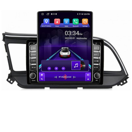 Navigatie dedicata Hyundai Elantra 2018- K-1581 ecran tip TESLA 9.7" cu Android Radio Bluetooth Internet GPS WIFI 2+32 DSP Quad