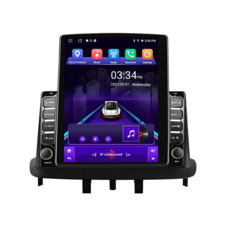 Navigatie dedicata Renault Megane 3 Fluence K-145 ecran tip TESLA 9.7" cu Android Radio Bluetooth Internet GPS WIFI 2+32 DSP Qu