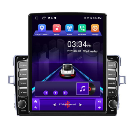 Navigatie dedicata Toyota Verso 2010-2016 K-133 ecran tip TESLA 9.7" cu Android Radio Bluetooth Internet GPS WIFI 2+32 DSP Quad