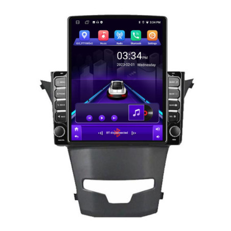 Navigatie dedicata Ssangyong Korando 2014-2019 K-1159 ecran tip TESLA 9.7" cu Android Radio Bluetooth Internet GPS WIFI 2+32 DS