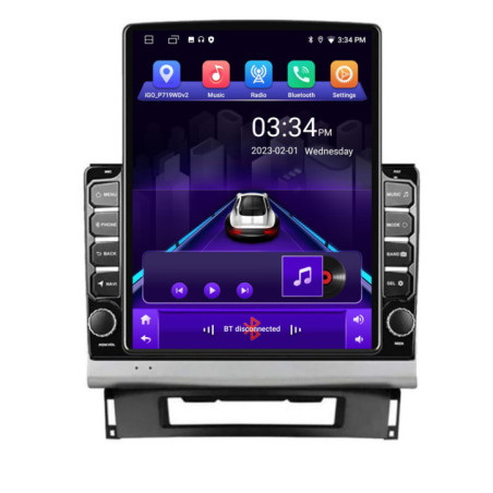 Navigatie dedicata Opel Astra J  K-072 ecran tip TESLA 9.7" cu Android Radio Bluetooth Internet GPS WIFI 2+32 DSP Quad Core