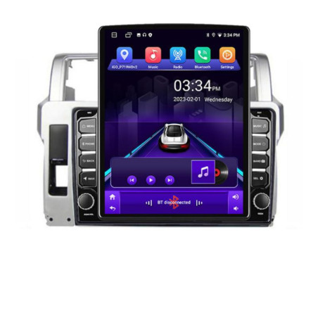 Navigatie dedicata Toyota Landcruiser J150 Prado 2014-2017 K-065 ecran tip TESLA 9.7" cu Android Radio Bluetooth Internet GPS W