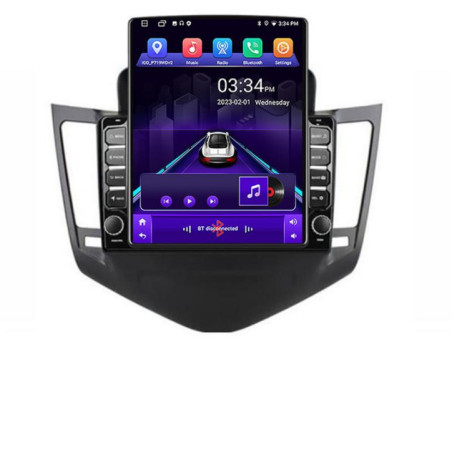 Navigatie dedicata Chevrolet Cruze 2009- K-045 ecran tip TESLA 9.7" cu Android Radio Bluetooth Internet GPS WIFI 2+32 DSP Quad
