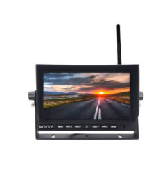 Edotec EDT-CM709MDW Monitor wireless cu ecran digital TFT de 7" pentru dube camioane si utilaje