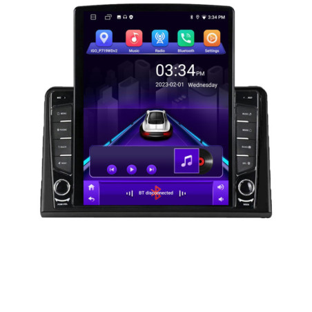 Navigatie dedicata Renault Express ecran tip TESLA 9.7" cu Android Radio Bluetooth Internet GPS WIFI 2+32 DSP Quad Core