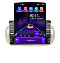 Navigatie dedicata Fiat 500 2007-2015 ecran tip TESLA 9.7" cu Android Radio Bluetooth Internet GPS WIFI 2+32 DSP Quad Core