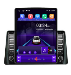 Navigatie dedicata Ford Focus 4 K-focus4 ecran tip TESLA 9.7" cu Android Radio Bluetooth Internet GPS WIFI 2+32 DSP Quad Core