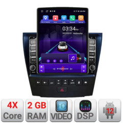 Navigatie dedicata  Lexus GS-04  2004-2011 K- GS-04 ecran tip TESLA 9.7" cu Android Radio Bluetooth Internet GPS WIFI 2+32 DSP