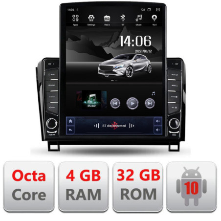 G-tundra07 Navigatie dedicata Toyota Tundra 2007-2013 Android radio bluetooth internet DSP 8Core 4GB ram tesla style 9.7"