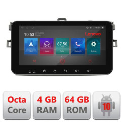 Navigatie dedicata Toyota Corolla I-063 4+64 Lenovo ecran 10.33"  Android Waze USB Navigatie  Internet Youtube Radio