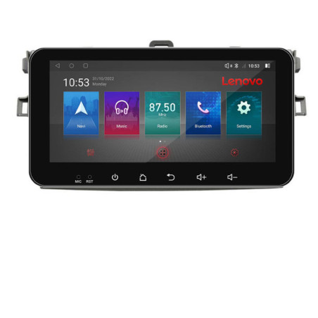 Navigatie dedicata Toyota Corolla I-063 4+64 Lenovo ecran 10.33"  Android Waze USB Navigatie  Internet Youtube Radio
