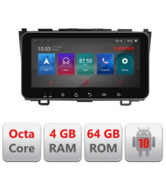 Navigatie dedicata Honda CR-V I-009 4+64 Lenovo ecran 10.33"  Android Waze USB Navigatie  Internet Youtube Radio