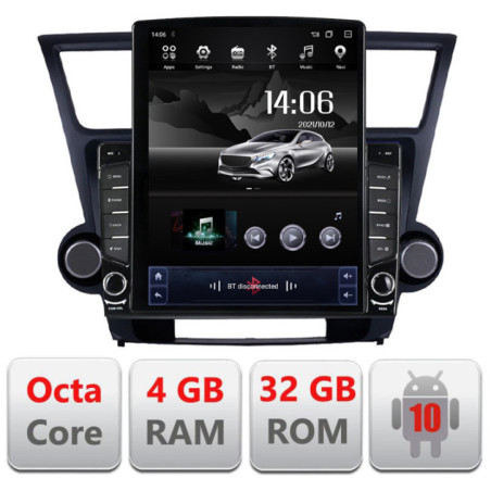 Navigatie dedicata Toyota Highlander 2007-2013 Android radio gps internet Lenovo Octa Core 4+64 LTE Kit-highlander+EDT-E710