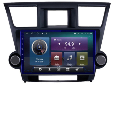 Navigatie dedicata Toyota Highlander 2007-2013 Android radio gps internet Octa core 4+32 Kit-highlander+EDT-E410