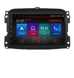 Navigatie dedicata Fiat 500 2015-2021 Android radio gps internet Lenovo Octa Core 4+64 LTE Kit-500new+EDT-E510-PRO