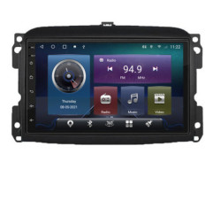 Navigatie dedicata Fiat 500 2015-2021 Android radio gps internet Octa core 4+32 Kit-500new+EDT-E410