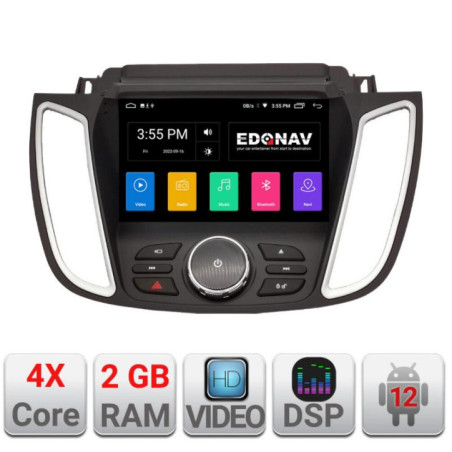 Navigatie dedicata Ford Kuga 2015-2020 SYNC2 si SYNC3 2+16 GB Android Waze USB Navigatie  Internet Youtube Radio Kit-kuga+EDT-E