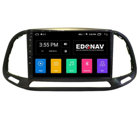 Navigatie dedicata Fiat Doblo 2015-2018 A-DOBLO15 2+16 GB Android Waze USB Navigatie  Internet Youtube Radio