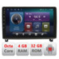 Navigatie dedicata Peugeot 407 2004-2011  4+32 GB Octa core Android radio gps internet KIT-407+EDT-E409