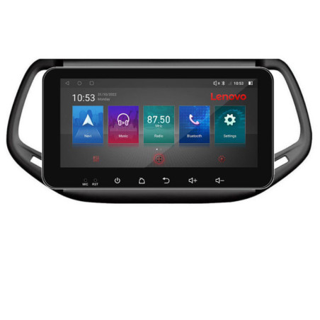 Navigatie dedicata Jeep Compass 2017 I-739 4+64 Lenovo ecran 10.33"  Android Waze USB Navigatie  Internet Youtube Radio