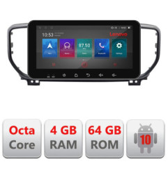Navigatie dedicata Kia Sportage facelift 2019 - I-sportage-19 4+64 Lenovo ecran 10.33"  Android Waze USB Navigatie  Internet Yo