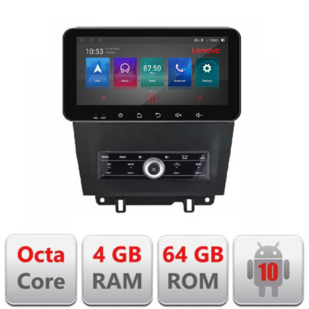 Navigatie dedicata Ford Mustang intre anii 2009-2014 Android radio gps internet 4+64 Lenovo ecran 10.33"  Kit-mustang-old+EDT-E