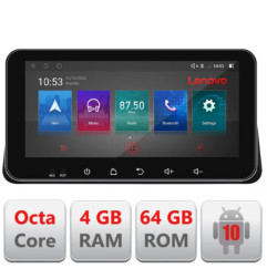 Navigatie dedicata Nissan Micra intre anii 2014-2019 Android radio gps internet octa core 4+64 Lenovo ecran 10.33"
