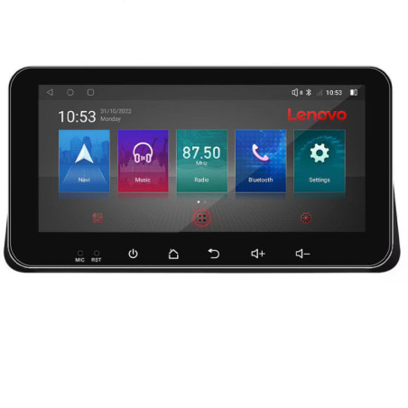Navigatie dedicata Nissan Micra intre anii 2014-2019 Android radio gps internet octa core 4+64 Lenovo ecran 10.33"