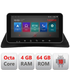 Navigatie dedicata Renault Kangoo   Android radio gps internet 4+64 Lenovo ecran 10.33"