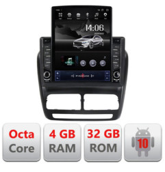 Navigatie dedicata Fiat Doblo 2010-2017 si Opel Combo 2010-2017 Ecran TESLA 9.7" 4+32GB 8Core Android Radio Bluetooth GPS DSP I