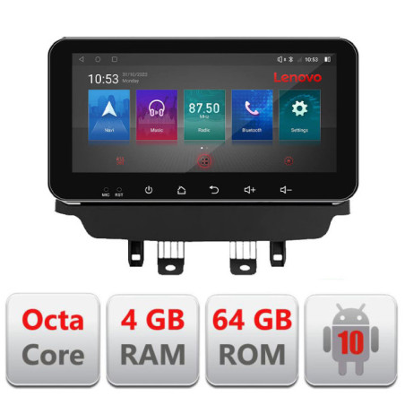 Navigatie dedicata Mazda CX-3 Mazda 2 2014-2020  Android radio gps internet 4+64 Lenovo ecran 10.33"  kit-cx3+EDT-E511-PRO