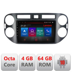 Navigatie dedicata VW Tiguan 2009-2015  Android radio gps internet Lenovo Octa Core 4+64 LTE Kit-489v2+EDT-E509-PRO