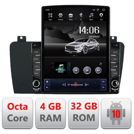 Navigatie dedicata Volvo S60 2002-2008  Android radio gps internet Lenovo Octa Core 4+64GB 9.7" tip Tesla LTE Kit-s60-02+EDT-E7